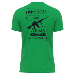 2nd Amendment Tee (Irish Green)