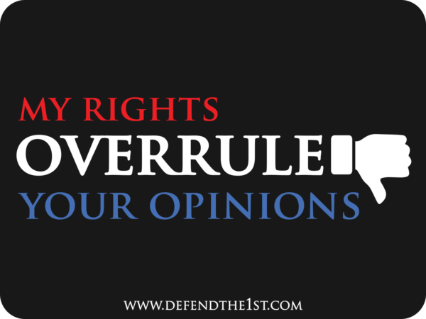 Rights Over Opinions